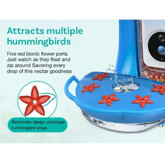 BirdDock Smart Solar Powered Bird Feeder with Camera (Reg.$210) - Picture 12 of 14